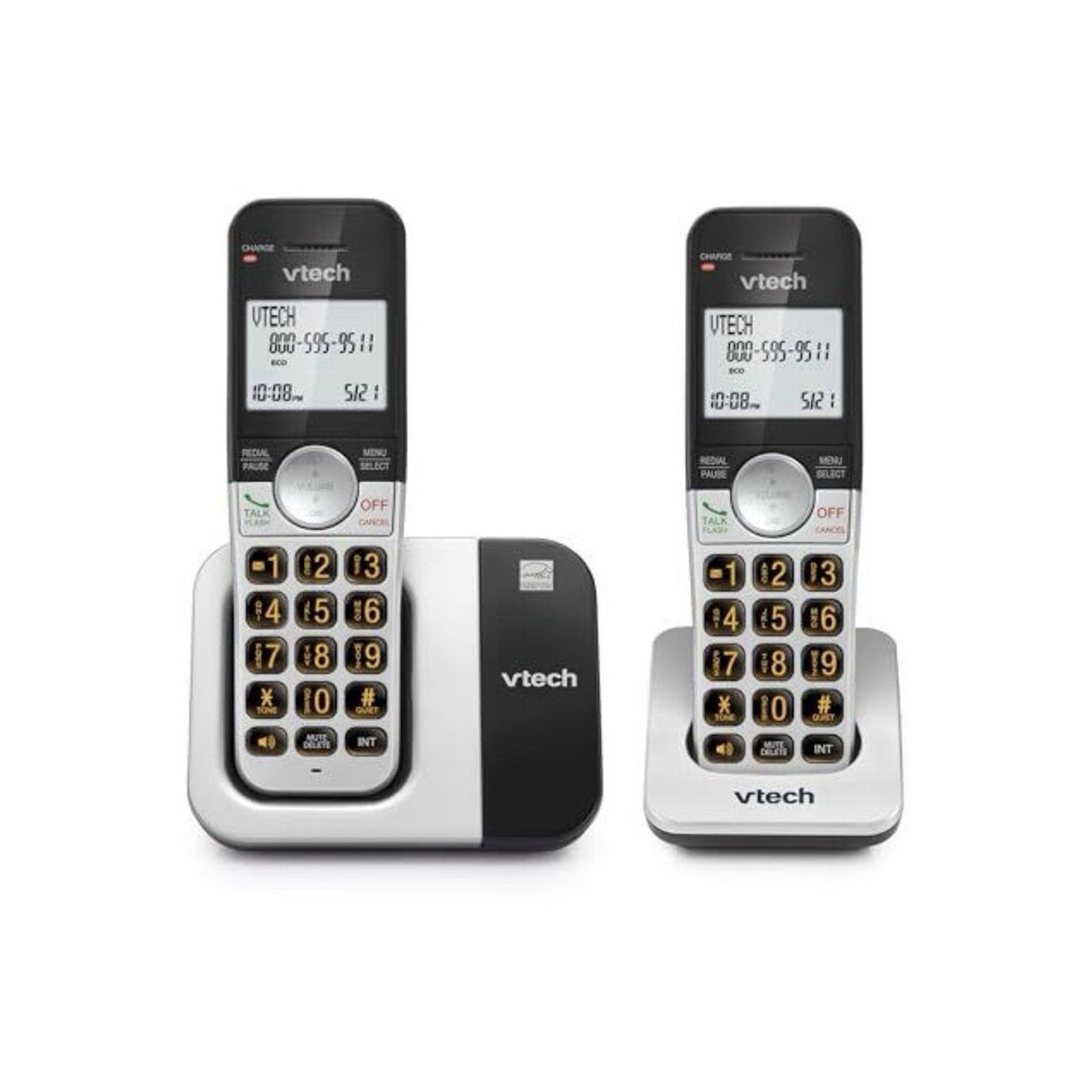 VTech VG231-2 Cordless Phone 2 Handset Big Buttons Caller ID DECT 6.0